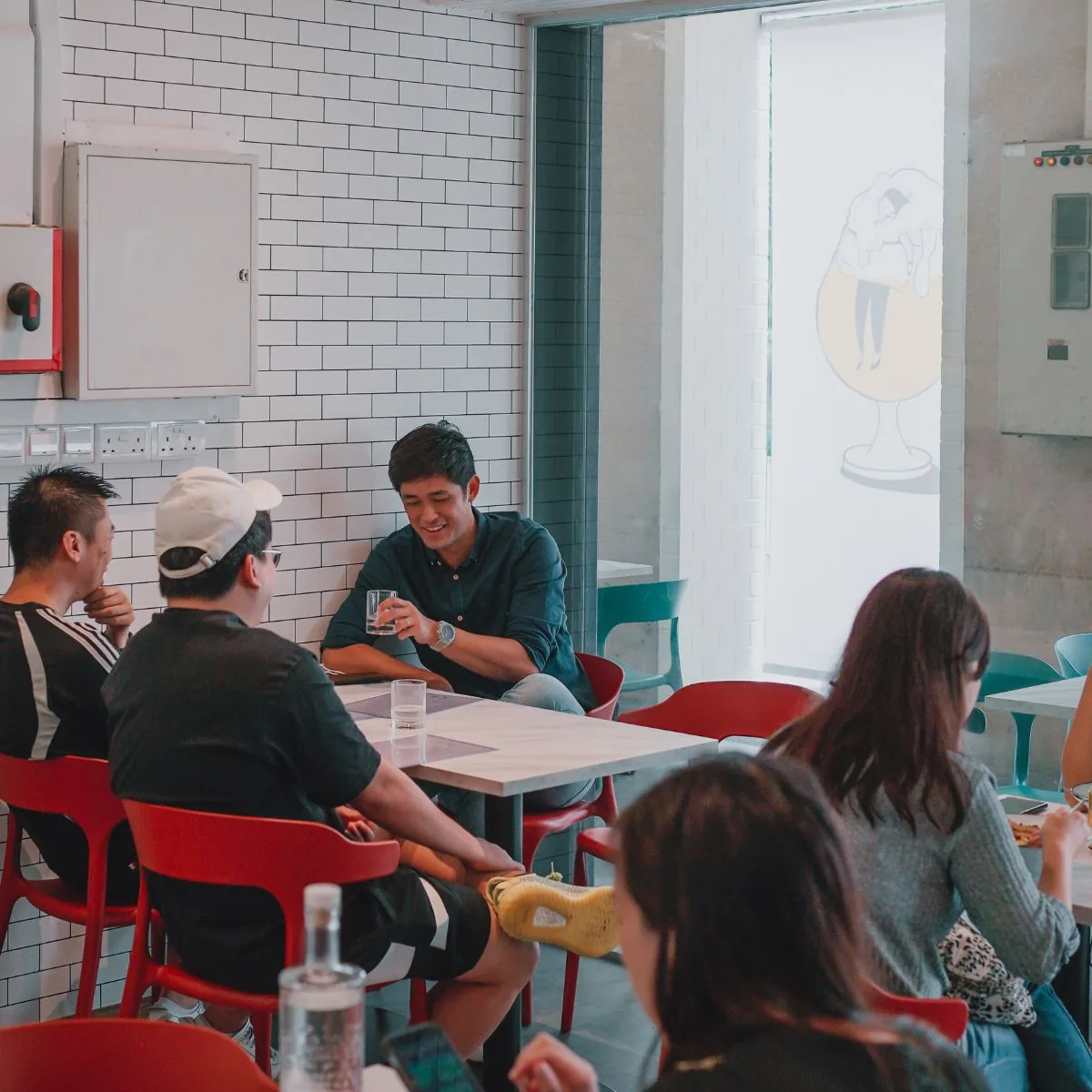 Abundance Redhill — neighbourhood cafe-bar atmosphere.